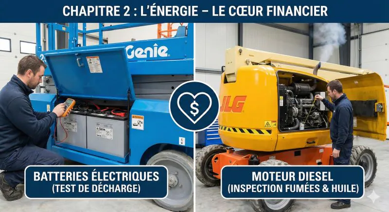 Réparation de nacelle