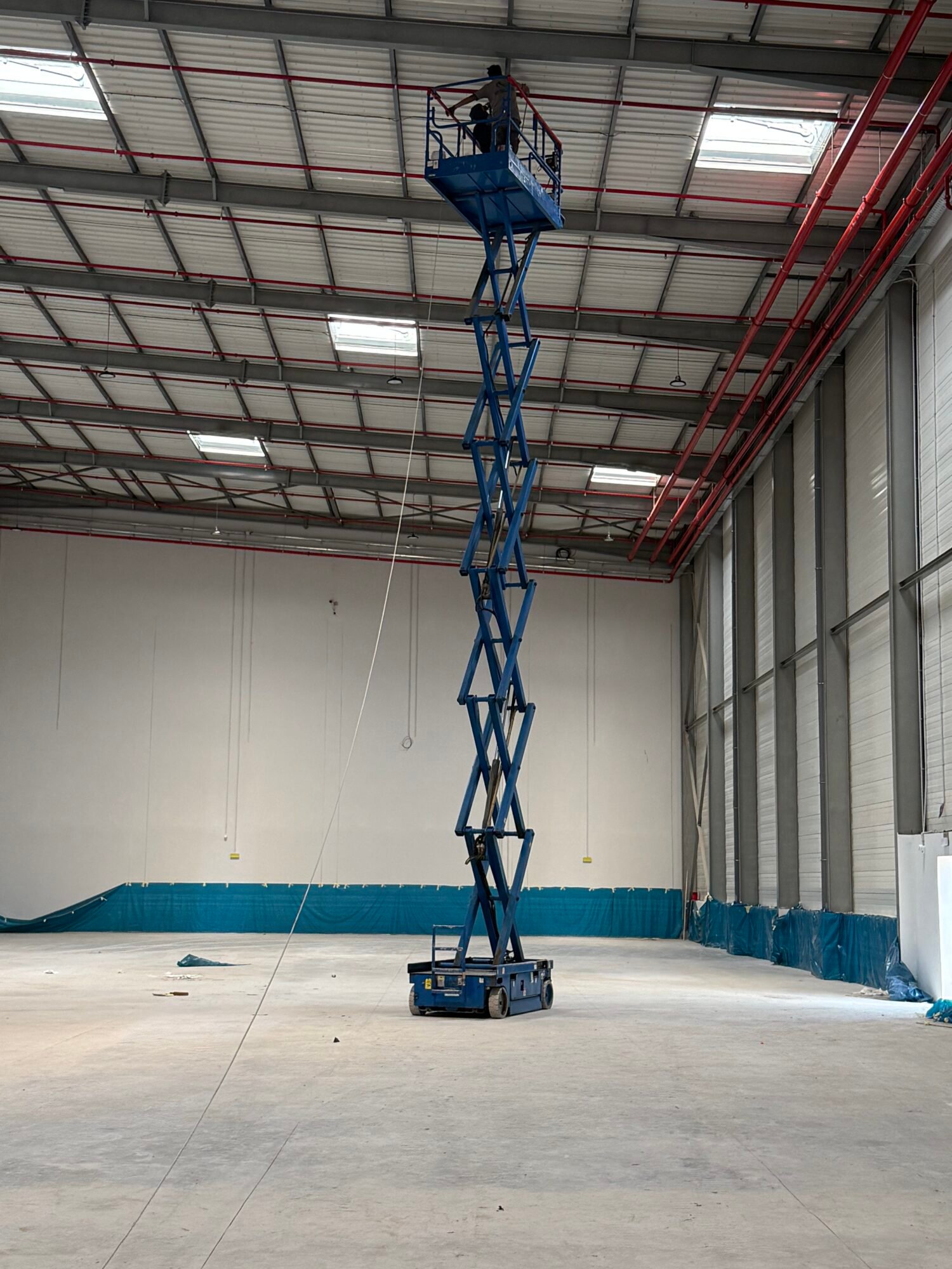 Location nacelle ciseaux électrique